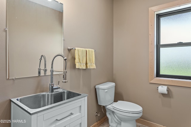 5506 Marilane St, Yakima, WA 98908 - half bath featuring baseboards and vanity
