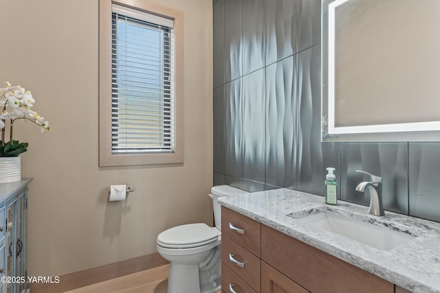 5506 Marilane St, Yakima, WA 98908 - bathroom featuring vanity and wood finished floors