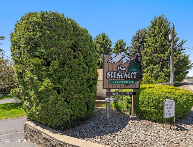 7610 Summitview Ave Unit 6, Yakima, WA 98908 - view of community sign