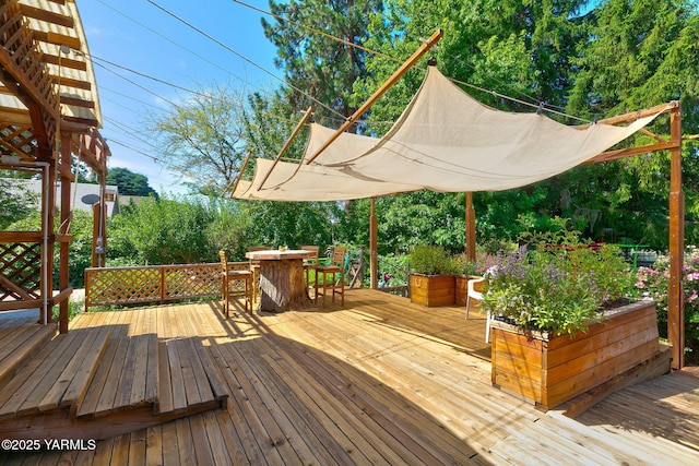 14 N 37th Ave, Yakima, WA 98902 - deck with view of scattered trees
