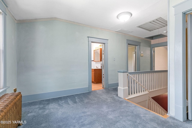 14 N 37th Ave, Yakima, WA 98902 - carpeted spare room with radiator and crown molding