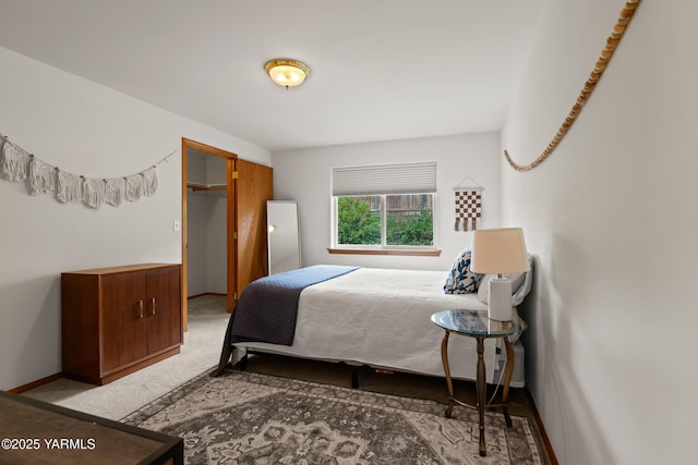2 N 74th Ave, Yakima, WA 98908 - bedroom featuring baseboards and a spacious closet