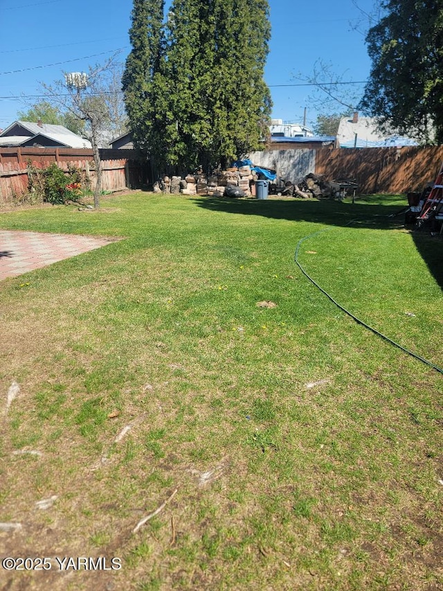 view of yard