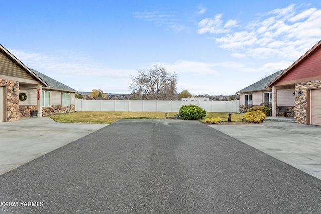 exterior space featuring fence