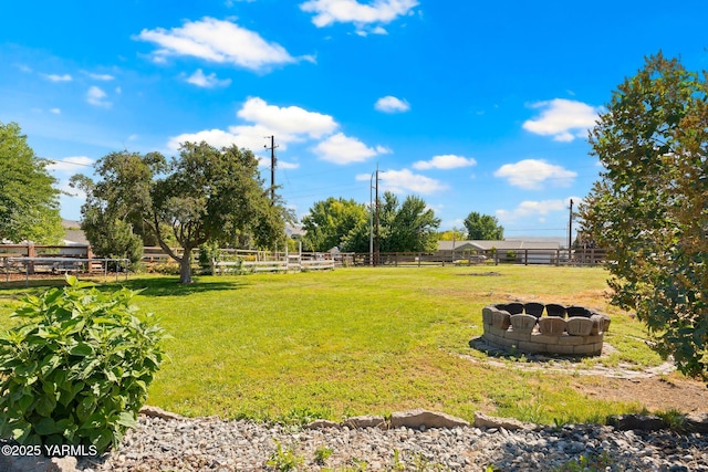 1620 Selah Loop Rd, Selah, WA 98942 - view of yard with an outdoor fire pit