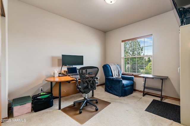 9307 Torrey Pines Ln, Yakima, WA 98908 - office with carpet flooring and baseboards