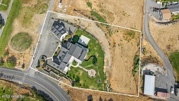 921 Tibbling Rd, Selah, WA 98942 - view of property location featuring property parcel outlined