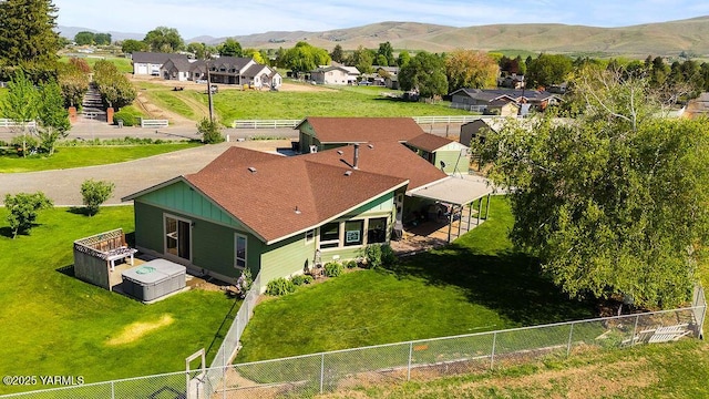 2810 S 79th Ave, Yakima, WA 98903 - aerial perspective of suburban area with a mountain backdrop