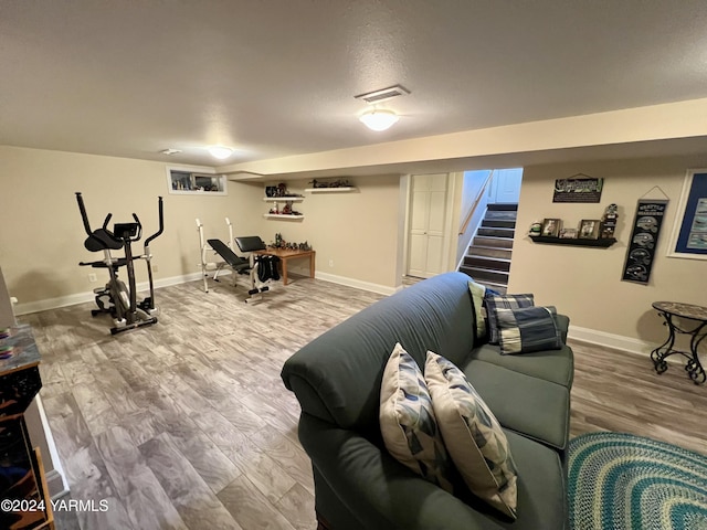 31 Gilbert Rd, Zillah, WA 98953 - living room with wood finished floors and stairs