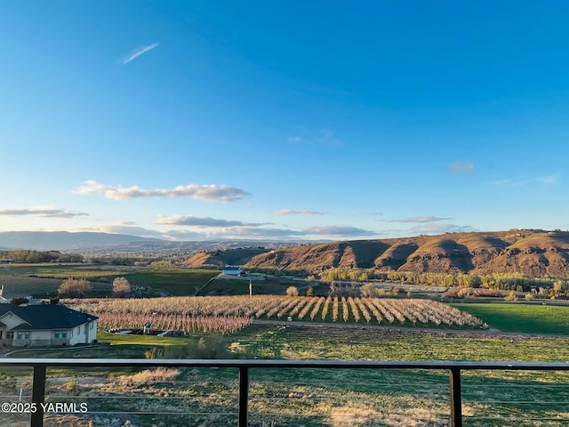 4611 Hilltop Way, Yakima, WA 98908 - view of mountain background featuring rural landscape and large plots for crops