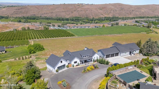 4611 Hilltop Way, Yakima, WA 98908 - view of rural area featuring extensive farmland and mountains