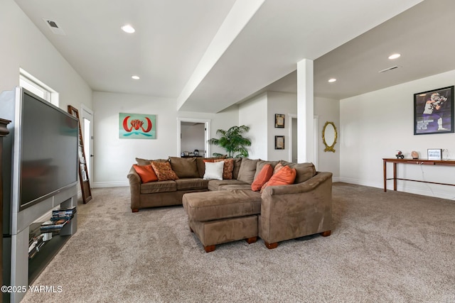 921 Tibbling Rd, Selah, WA 98942 - living room with carpet floors and recessed lighting
