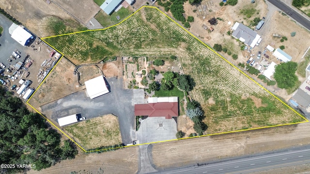 5252 US Highway 12, Yakima, WA 98908 - aerial view of property's location featuring property boundaries highlighted