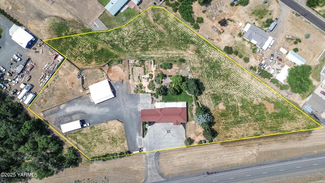 5252 US Highway 12, Yakima, WA 98908 - aerial view of property's location featuring property boundaries highlighted