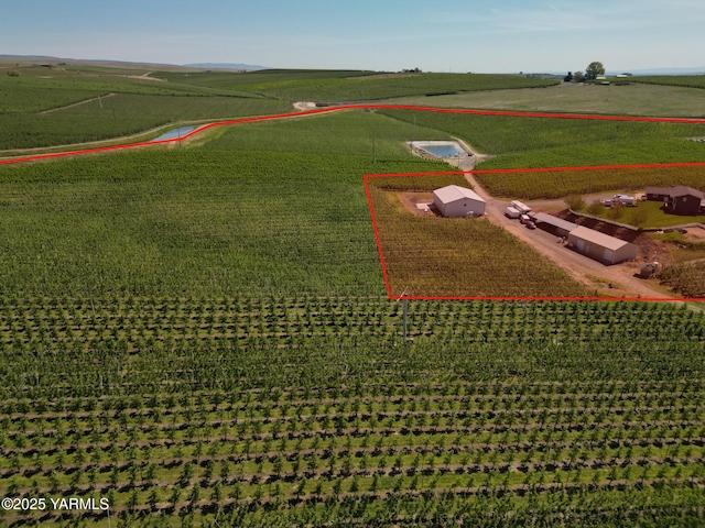 370 Macy Rd, Zillah, WA 98953 - bird's eye view featuring a rural view