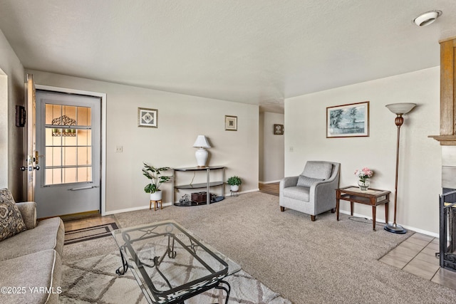 5502 Bristol Way, Yakima, WA 98908 - living area with carpet flooring and baseboards