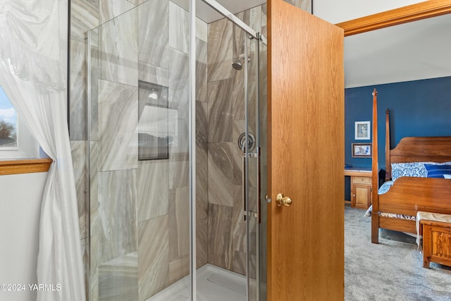 609 Jade Pl, Yakima, WA 98908 - bathroom with ensuite bath and a stall shower
