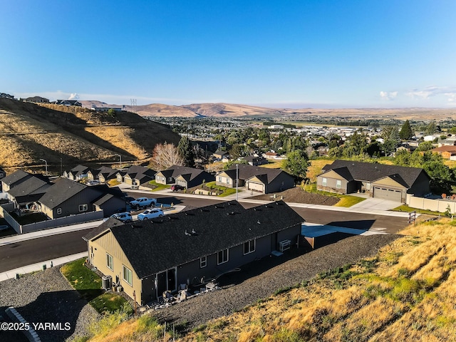 310 S 12th St, Selah, WA 98942 - aerial perspective of suburban area with a mountain backdrop
