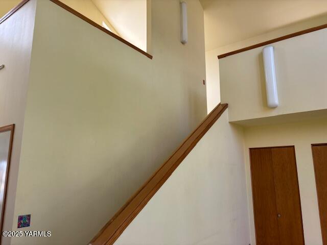 view of staircase