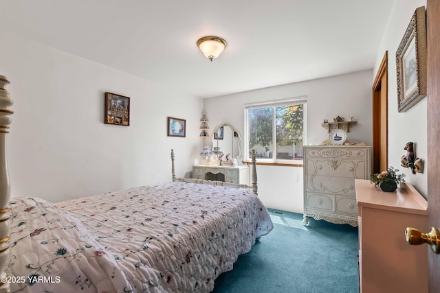 516 N Elm St, Toppenish, WA 98948 - bedroom with dark carpet