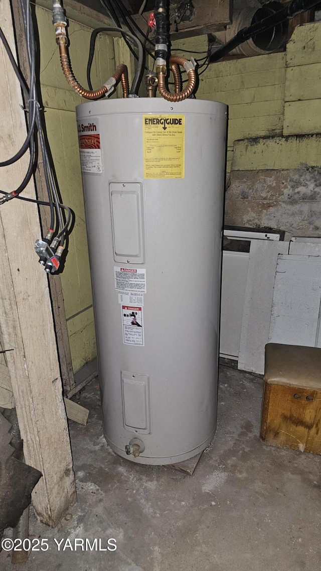 807 S 11th Ave, Yakima, WA 98908 - utility room with electric water heater