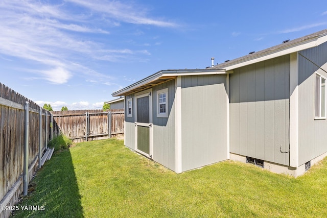 view of outbuilding with an outbuilding