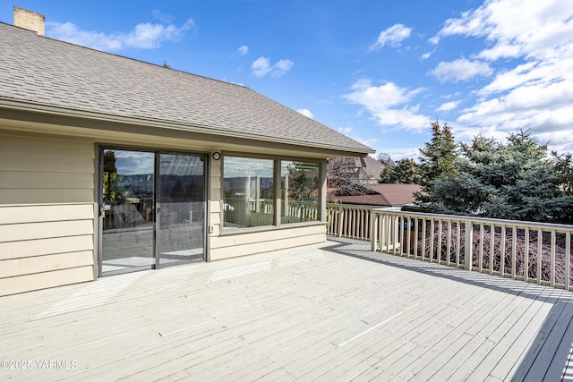 view of deck