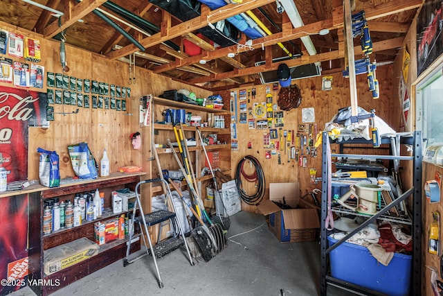 view of storage