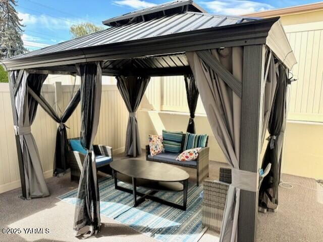 215 N 56th Ave Unit 42, Yakima, WA 98908 - view of patio with a gazebo