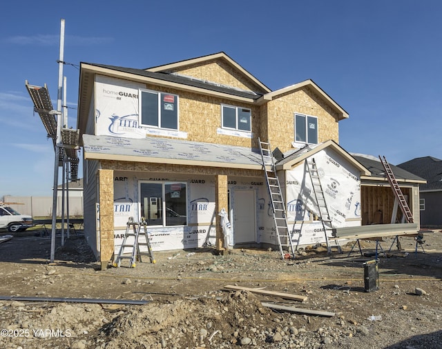 view of property under construction