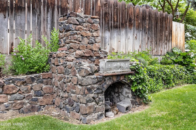 exterior view of fence