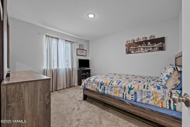 19700 N Beers Rd, Prosser, WA 99350 - carpeted bedroom featuring a textured ceiling