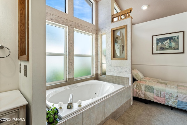 4405 Summitview Ave, Yakima, WA 98908 - full bathroom with a jetted tub