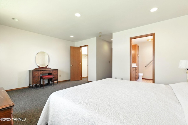 6119 Summitview Ave # 1, Yakima, WA 98908 - carpeted bedroom featuring recessed lighting and ensuite bath