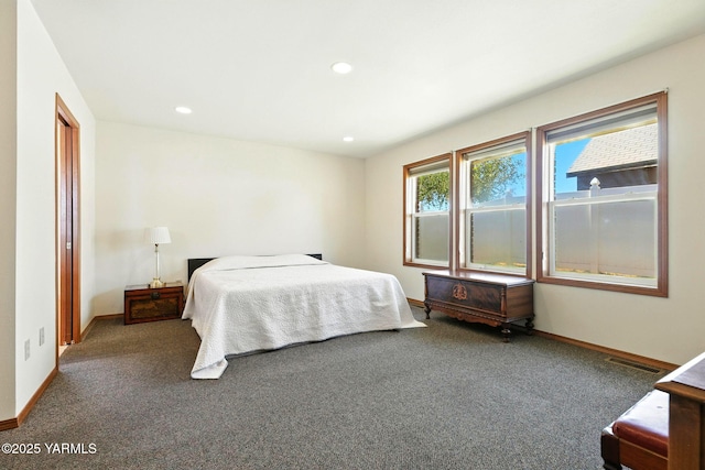 6119 Summitview Ave # 1, Yakima, WA 98908 - carpeted bedroom featuring baseboards and recessed lighting