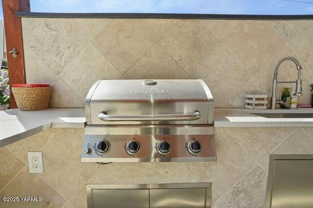 1319 S 15th Ave, Yakima, WA 98902 - detailed view of a sink and stucco siding