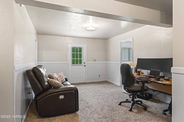 1531 Old Stage Way, Yakima, WA 98908 - carpeted office space with wainscoting