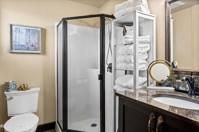 1355 Cook Rd, Yakima, WA 98908 - bathroom with vanity and a shower stall