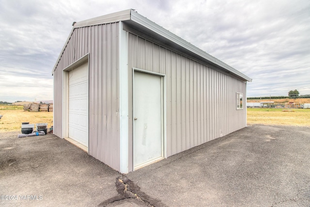 view of outbuilding with an outdoor structure