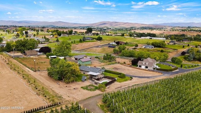 10800 Zier Rd, Yakima, WA 98908 - aerial overview of property's location with a mountainous background