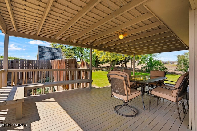 10800 Zier Rd, Yakima, WA 98908 - deck featuring outdoor dining space