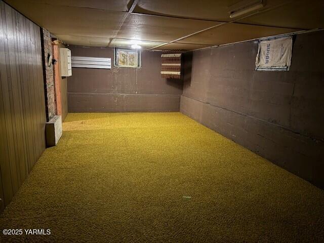 9 W Court St, Union Gap, WA 98903 - below grade area with carpet flooring
