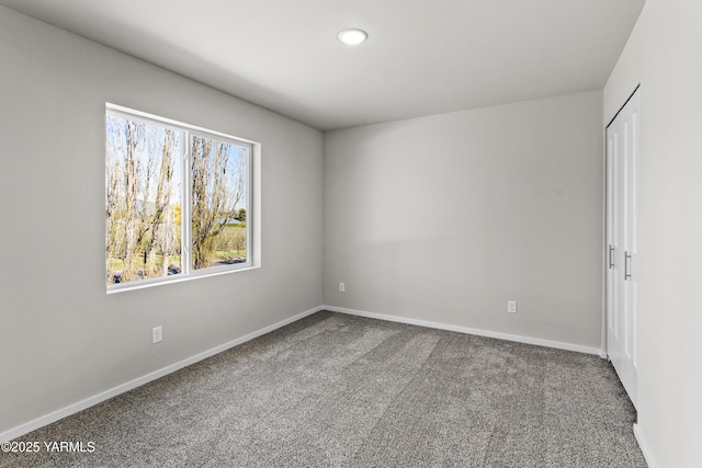 518 Chinook Winds Ln Lot 10, Tieton, WA 98947 - unfurnished bedroom with recessed lighting, baseboards, and carpet