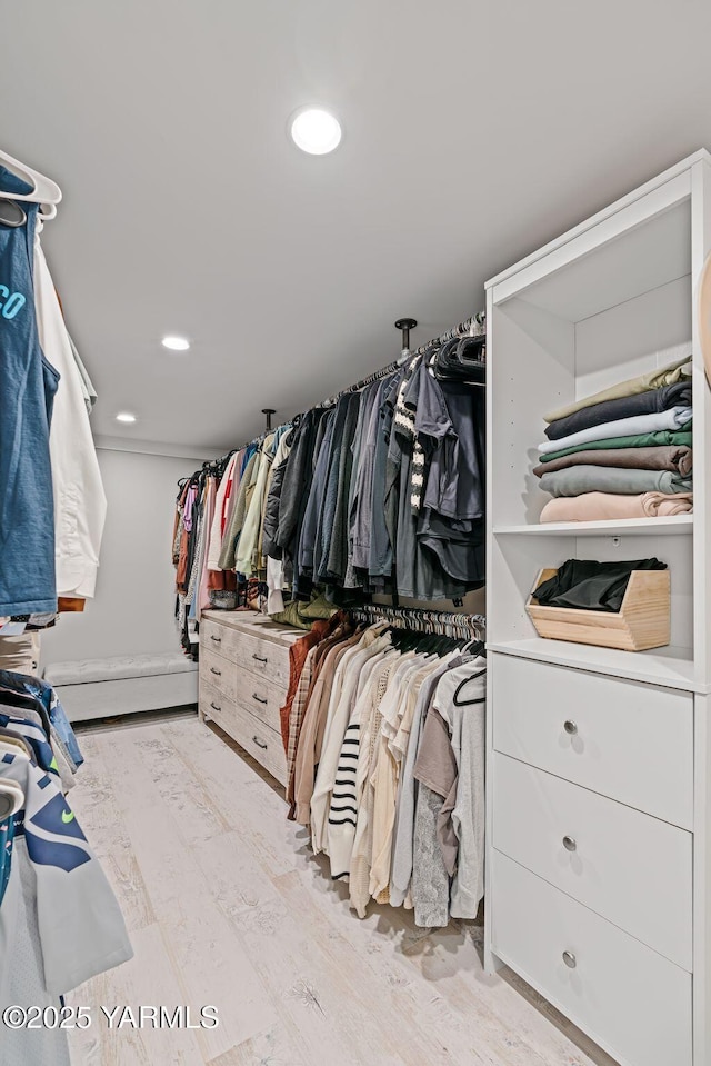211 N 65th Pl, Yakima, WA 98908 - walk in closet with wood finished floors