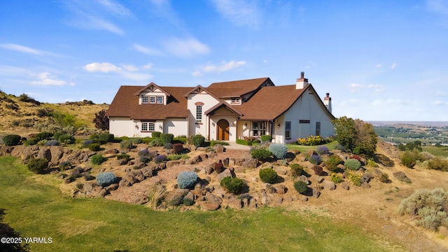 1893 Young Grade Rd, Yakima, WA 98908 - view of front facade with a chimney