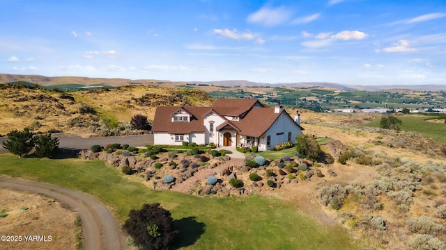1893 Young Grade Rd, Yakima, WA 98908 - view from above of property featuring a mountainous background