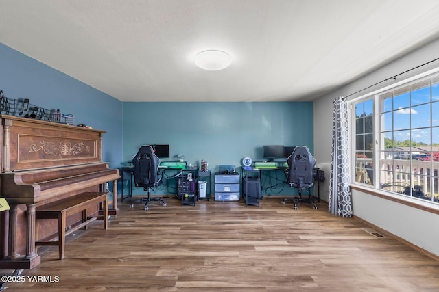 7501 Glacier Way, Yakima, WA 98908 - office space with wood finished floors and baseboards