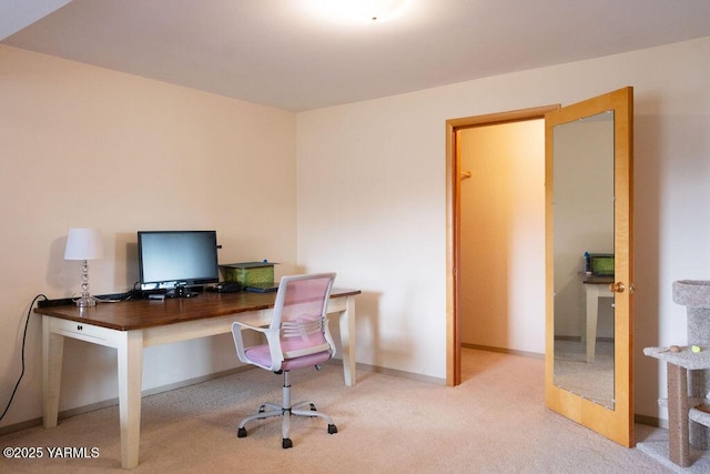 3606 Richey Rd, Yakima, WA 98902 - office area featuring carpet flooring and baseboards