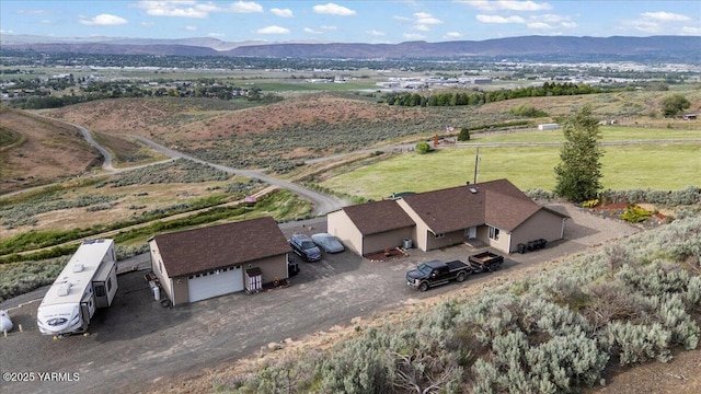 3501 S 40th Ave, Yakima, WA 98903 - aerial view of sparsely populated area featuring a mountain backdrop