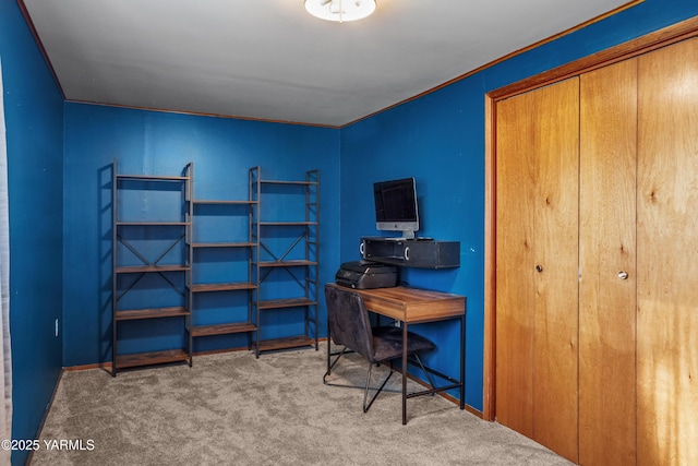 607 N 53rd Ave, Yakima, WA 98908 - carpeted home office with baseboards